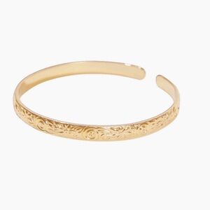 New Our Spare Change Floral Cuff